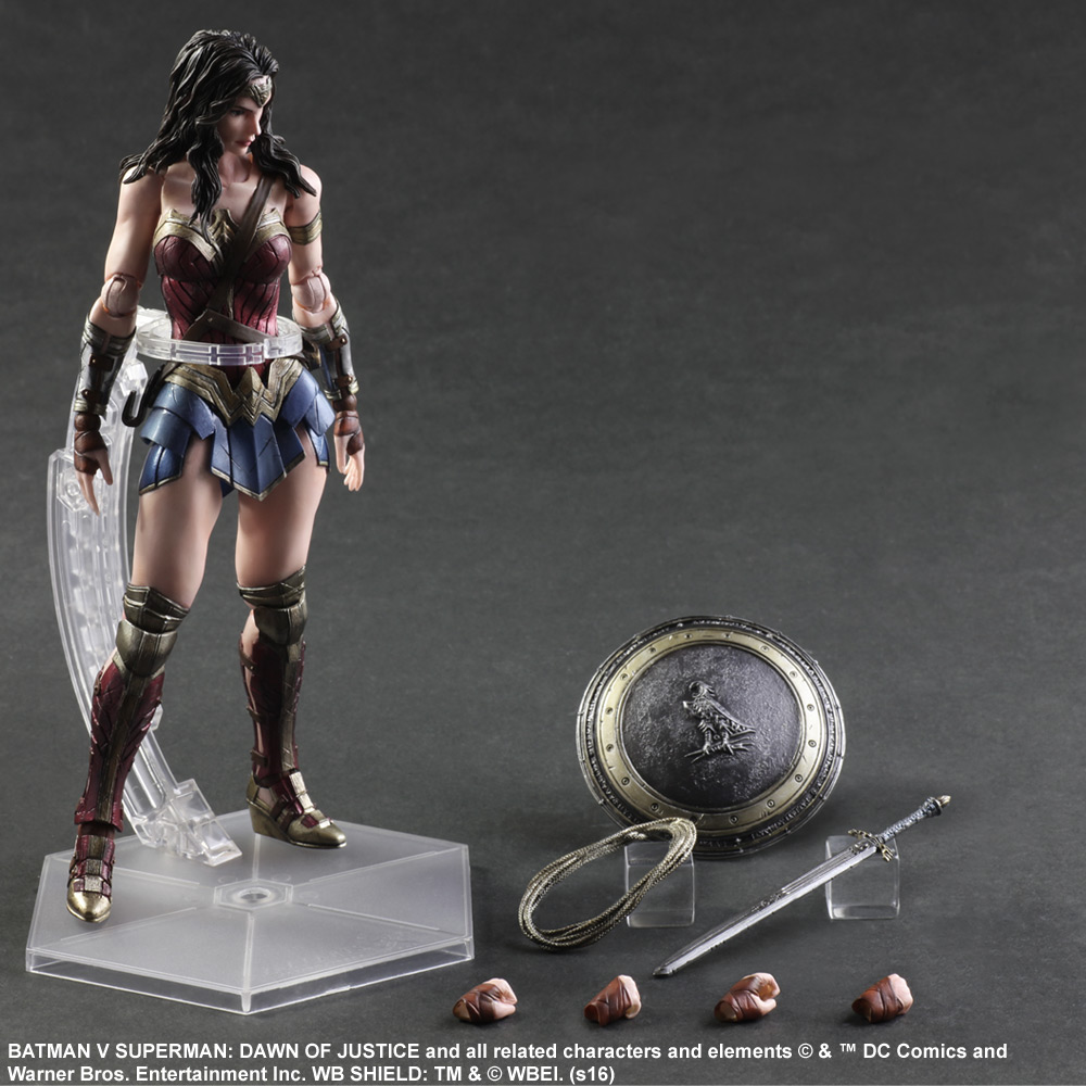 Square Enix PlayArts KAI - Batman v Superman - Wonder Woman - immagine 7