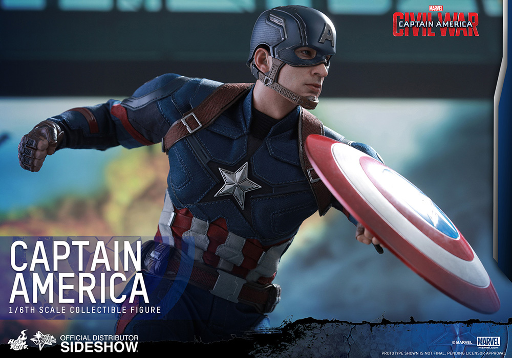 HOT TOYS CAPTAIN AMERICA 12" CAP AMERICA CW AF - immagine 8