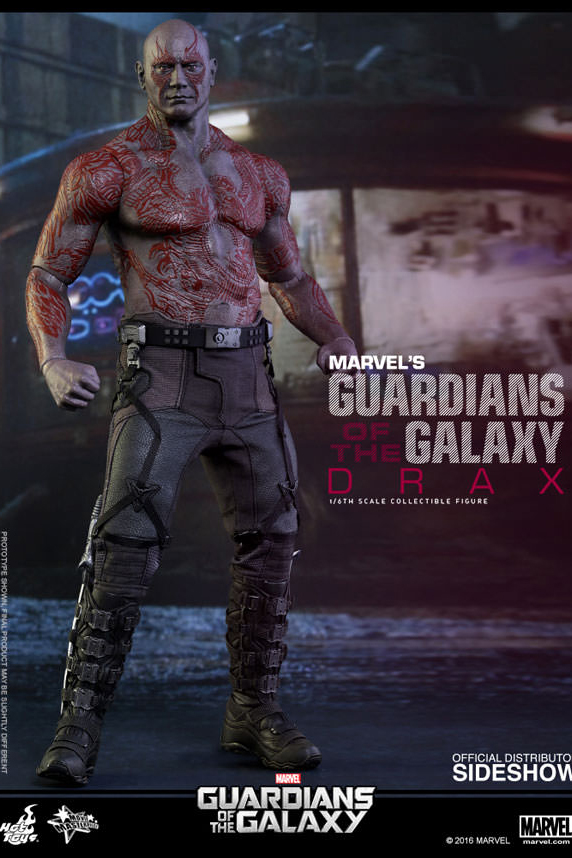 HOT TOYS GUARDIANS O/T GALAXY 12" DRAX DESTR AF
