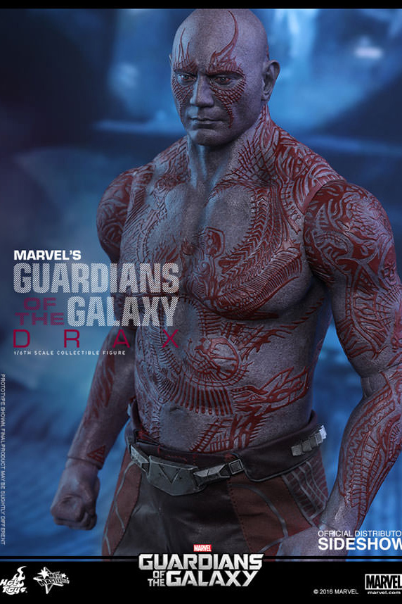 HOT TOYS GUARDIANS O/T GALAXY 12" DRAX DESTR AF - immagine 5