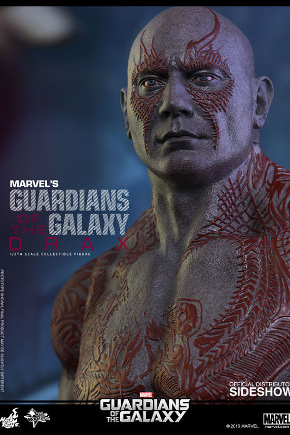 HOT TOYS GUARDIANS O/T GALAXY 12" DRAX DESTR AF - immagine 2