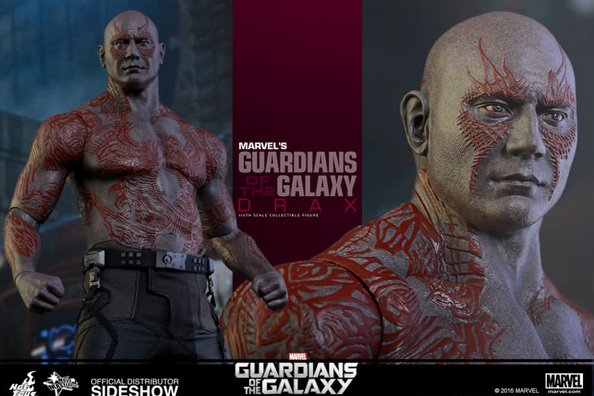 HOT TOYS GUARDIANS O/T GALAXY 12" DRAX DESTR AF - immagine 3
