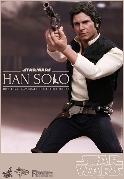 Hot Toys Star Wars 12" HAN SOLO -REPRINT- AF - immagine 6