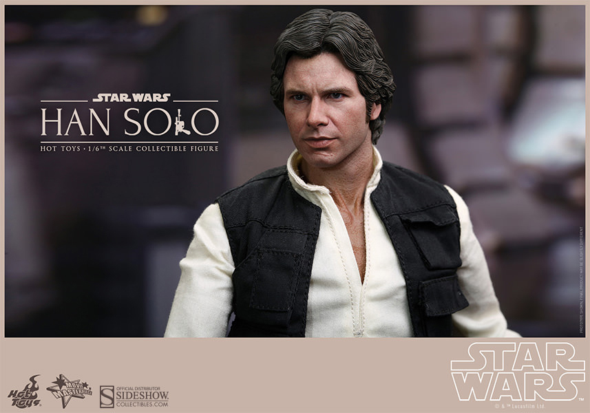 Hot Toys Star Wars 12" HAN SOLO -REPRINT- AF - immagine 3