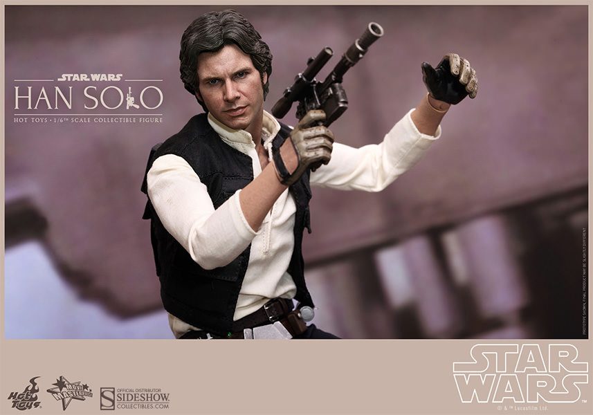 Hot Toys Star Wars 12" HAN SOLO -REPRINT- AF - immagine 2