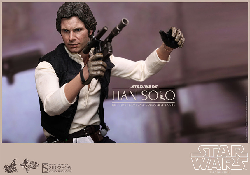 Hot Toys Star Wars 12" HAN SOLO -REPRINT- AF - immagine 4