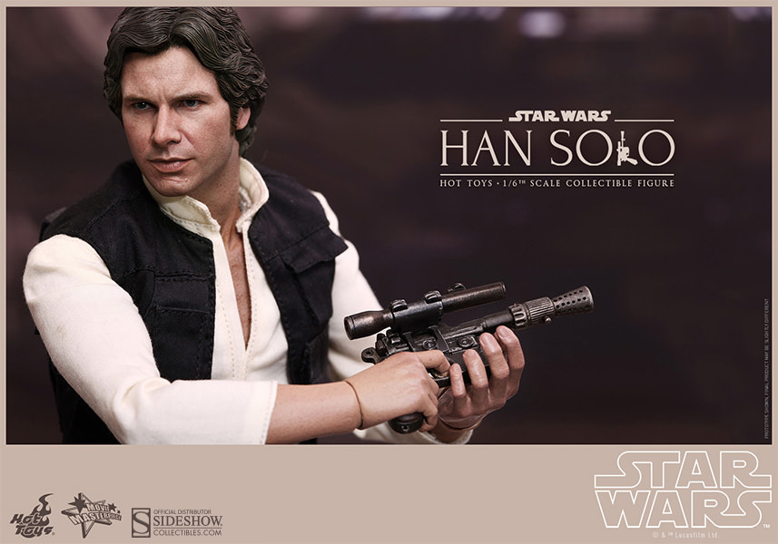 Hot Toys Star Wars 12" HAN SOLO -REPRINT- AF - immagine 5