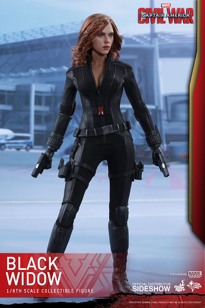 CAPTAIN AMERICA 12" BLACK WIDOW CW AF - immagine 2