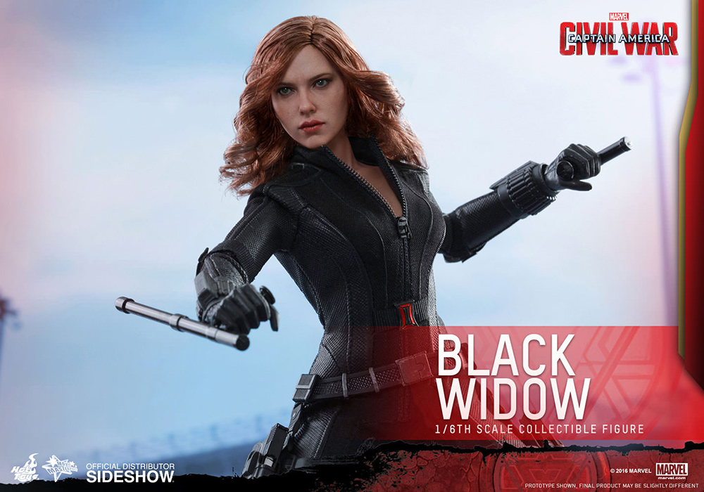 CAPTAIN AMERICA 12" BLACK WIDOW CW AF - immagine 4