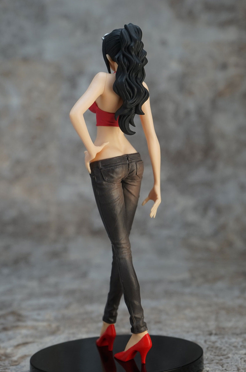 Banpresto Figure ONE PIECE JEANS FREAK VOL.3 - NICO ROBIN RED VERSION - immagine 6