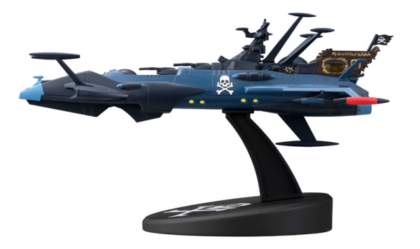 Megahouse Cosmo Fleet Special Space Pirate Captain Harlock Space Pirate Battleship Arcadia Figure - immagine 4