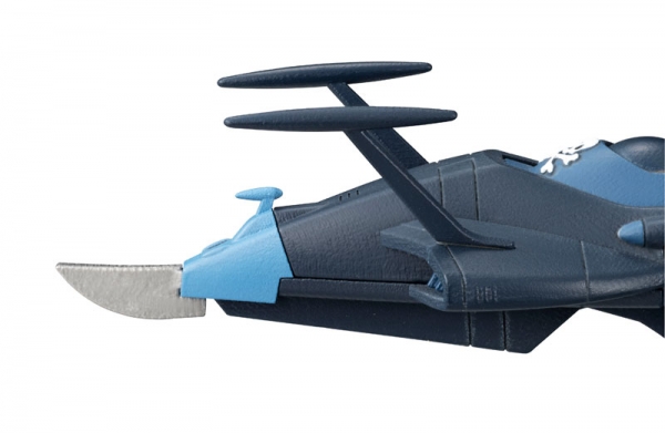 Megahouse Cosmo Fleet Special Space Pirate Captain Harlock Space Pirate Battleship Arcadia Figure - immagine 7