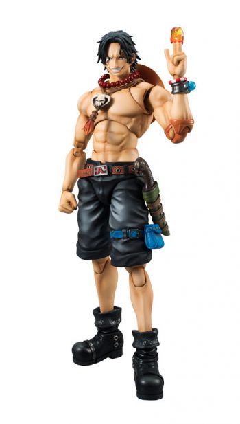 Variable Action Heroes DX - One Piece P.O.P. Portrait Of Pirates X VAH - Portgas D Ace