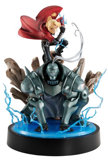 MEGAHOUSE FULLMETAL ALCHEM EDWARD & ELRIC PREC GEM