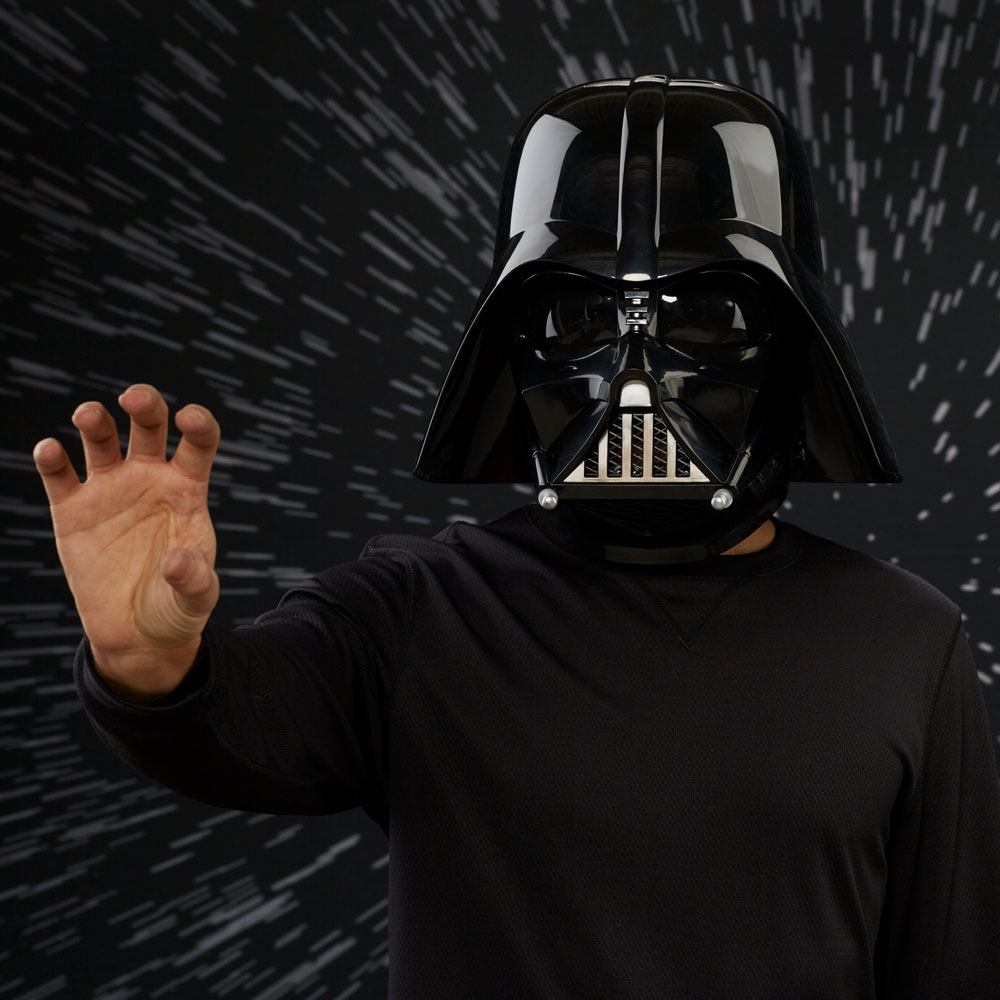 HASBRO Star Wars Black Series Premium Electronic Helmet Darth Vader - immagine 3