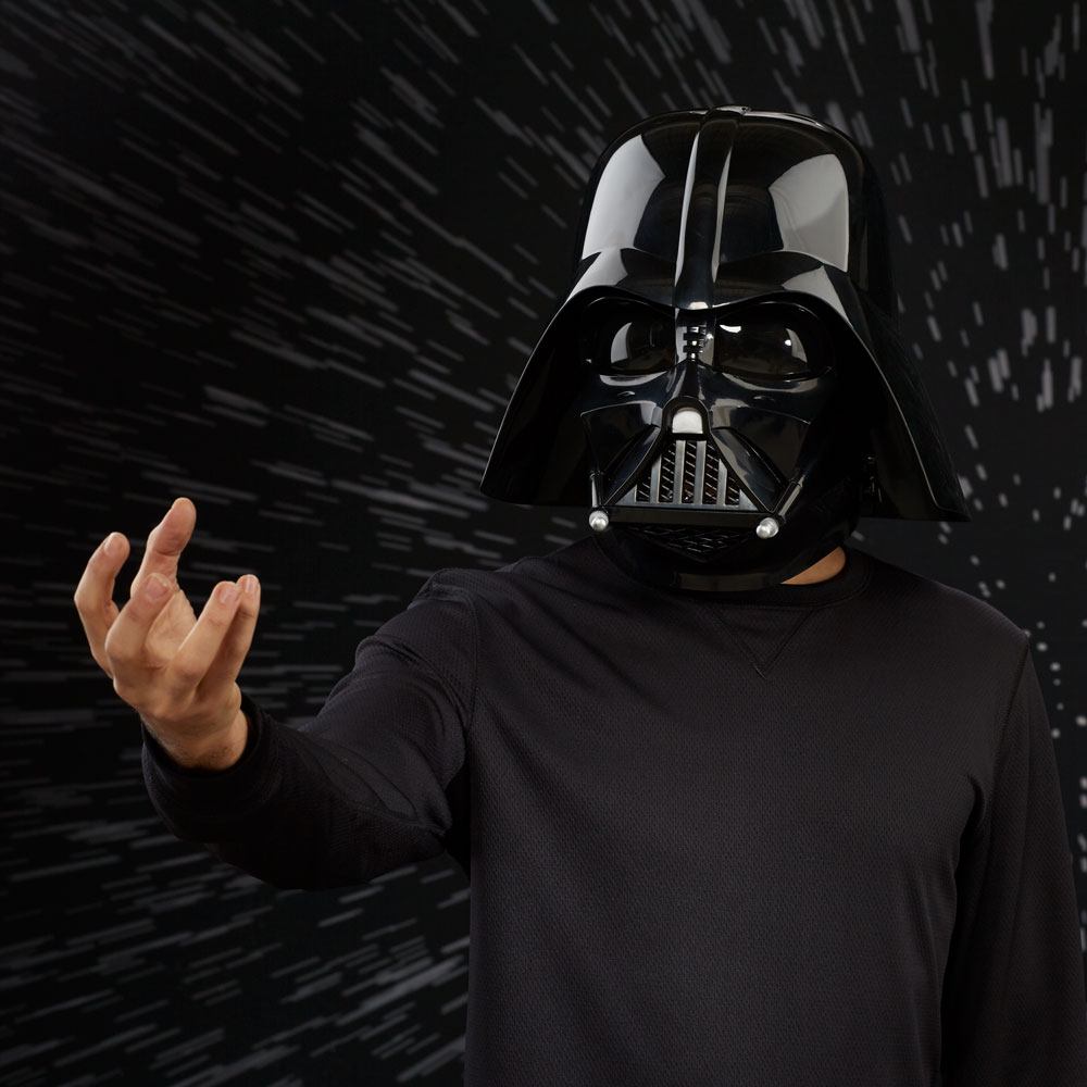 HASBRO Star Wars Black Series Premium Electronic Helmet Darth Vader - immagine 4