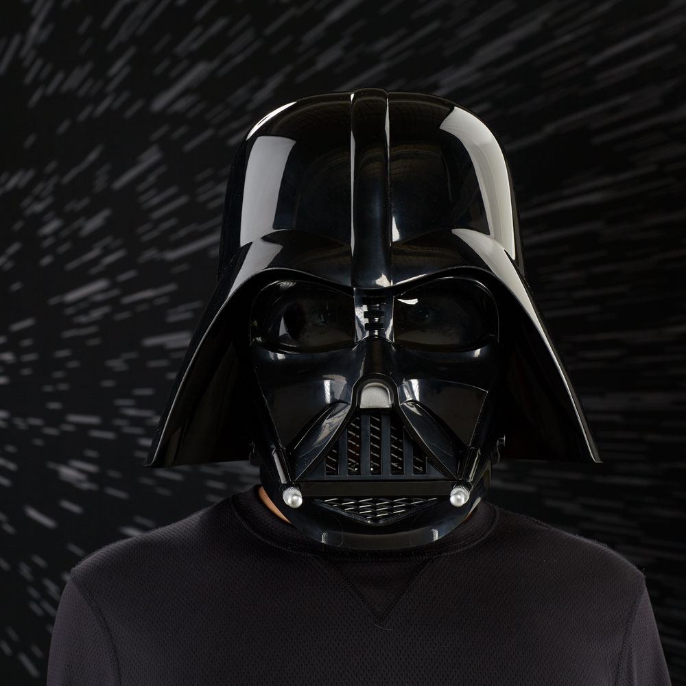 HASBRO Star Wars Black Series Premium Electronic Helmet Darth Vader - immagine 9