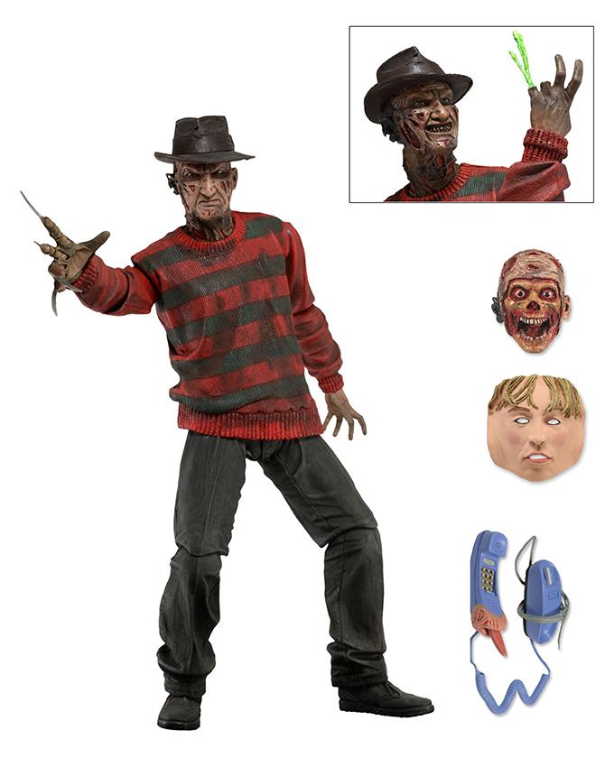 NECA Nightmare on Elm Street Action Figure 30th Anniversary - Ultimate Freddy Krueger 18 cm - immagine 4