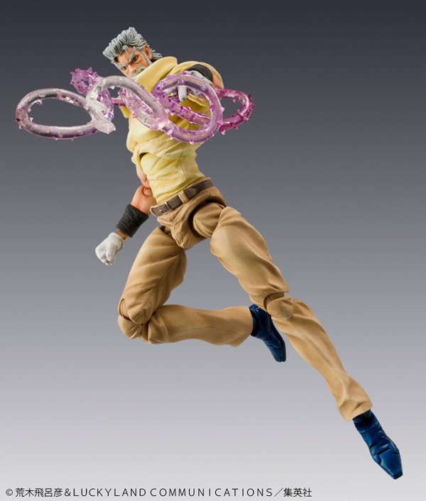 MEDICOS JoJo's Bizarre Adventure Chozokado PVC Figures 2-Pack - Joseph Joestar & Iggy - immagine 4