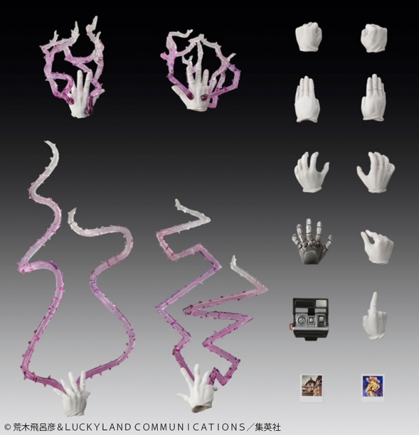 MEDICOS JoJo's Bizarre Adventure Chozokado PVC Figures 2-Pack - Joseph Joestar & Iggy - immagine 8