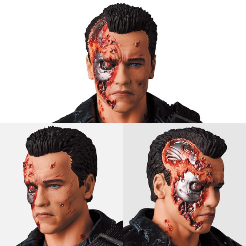 MAFEX Terminator - T-800 (T2: Battle Damage Ver.) - immagine 5