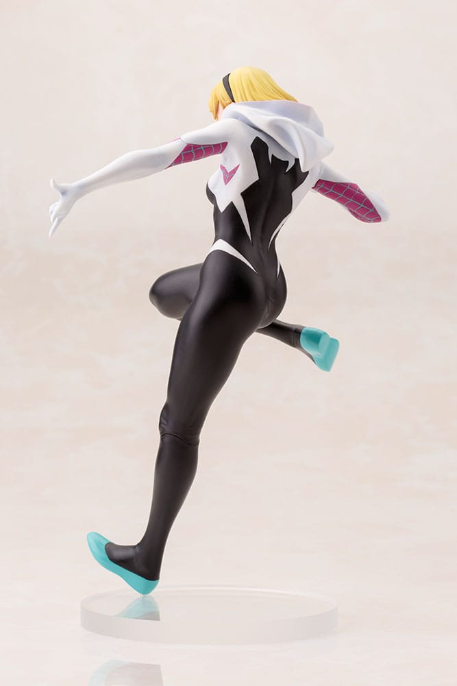 KOTOBUKIYA Marvel Bishoujo PVC Statue 1/7 - Spider-Gwen Renewal Package Ver. 22 cm - immagine 6