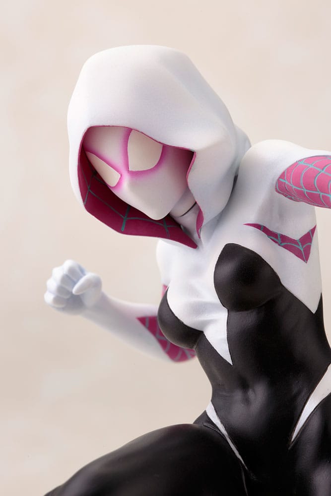 KOTOBUKIYA Marvel Bishoujo PVC Statue 1/7 - Spider-Gwen Renewal Package Ver. 22 cm - immagine 14