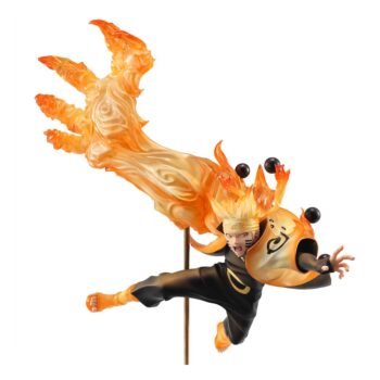 MEGAHOUSE Naruto Shippuden G.E.M. Series PVC Statue 1/8 - Naruto Uzumaki Six Paths Sage Mode 15th Anniversary Ver. 29 cm