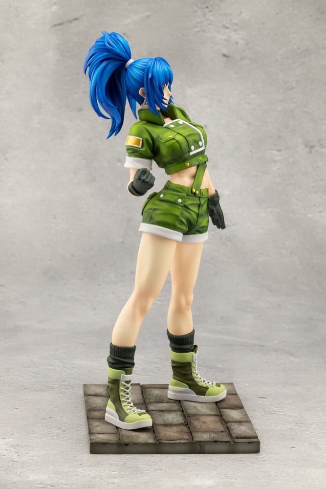 KOTOBUKIYA The King Of Fighters '97 Bishoujo PVC Statue 1/7 Leona Heidern 24 cm - immagine 7