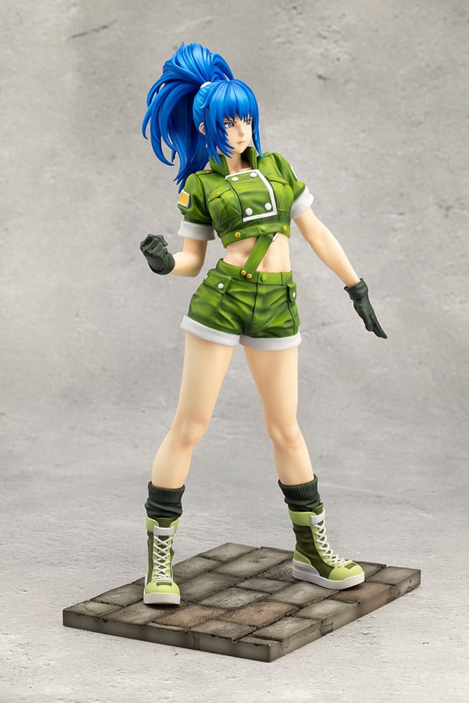 KOTOBUKIYA The King Of Fighters '97 Bishoujo PVC Statue 1/7 Leona Heidern 24 cm - immagine 8