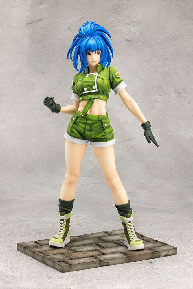 KOTOBUKIYA The King Of Fighters '97 Bishoujo PVC Statue 1/7 Leona Heidern 24 cm - immagine 9