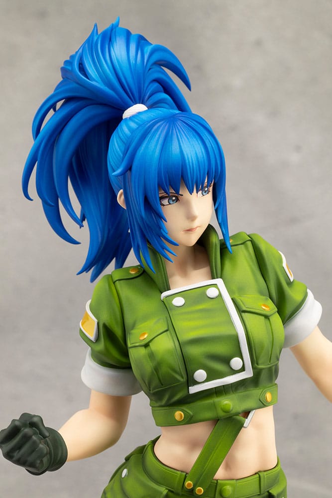 KOTOBUKIYA The King Of Fighters '97 Bishoujo PVC Statue 1/7 Leona Heidern 24 cm - immagine 12