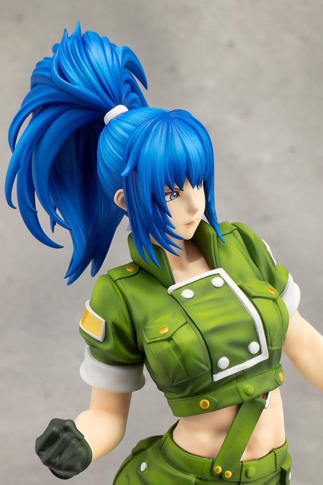 KOTOBUKIYA The King Of Fighters '97 Bishoujo PVC Statue 1/7 Leona Heidern 24 cm - immagine 13