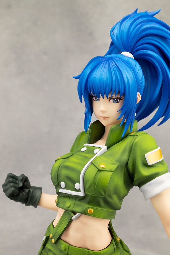 KOTOBUKIYA The King Of Fighters '97 Bishoujo PVC Statue 1/7 Leona Heidern 24 cm - immagine 14