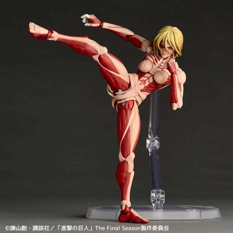 KAIYODO Amazing Yamaguchi: Attack on Titan - Female Titan (Reissue) - immagine 2