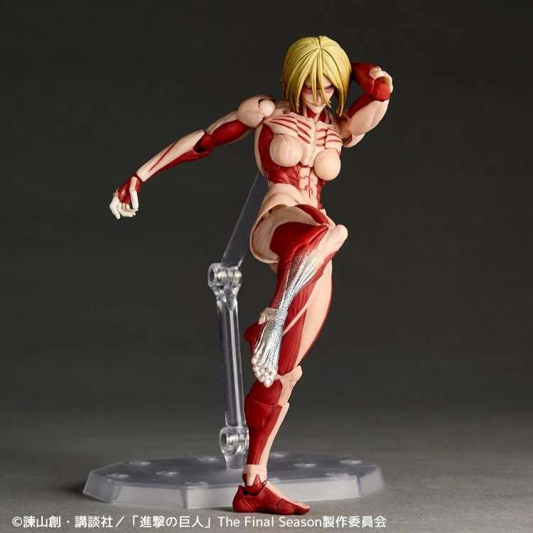 KAIYODO Amazing Yamaguchi: Attack on Titan - Female Titan (Reissue) - immagine 4