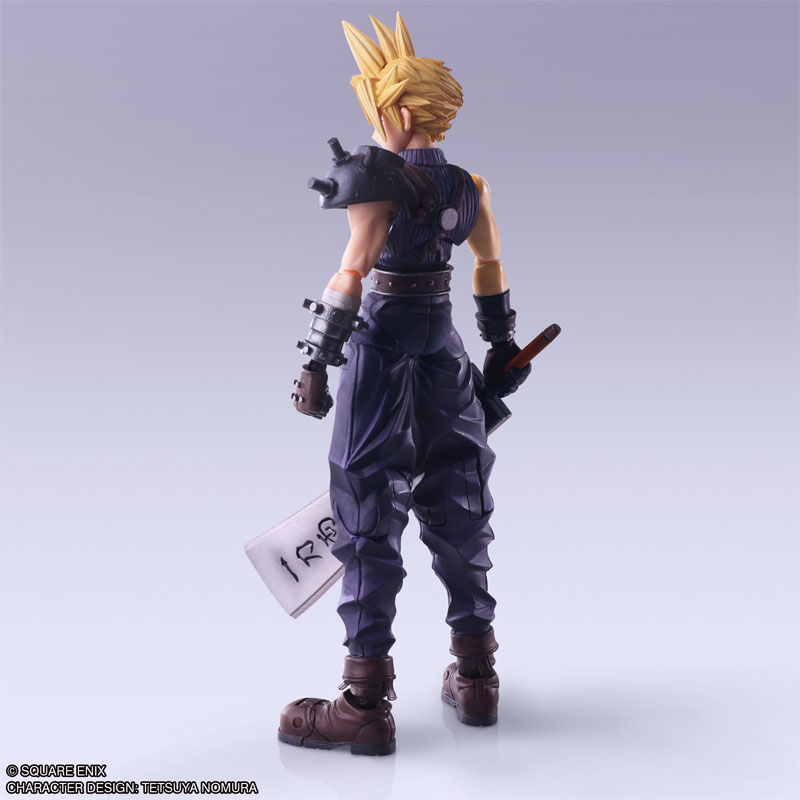 SQUARE ENIX Bring Arts Final Fantasy VII - Cloud Strife Hardedge Ver. - immagine 5
