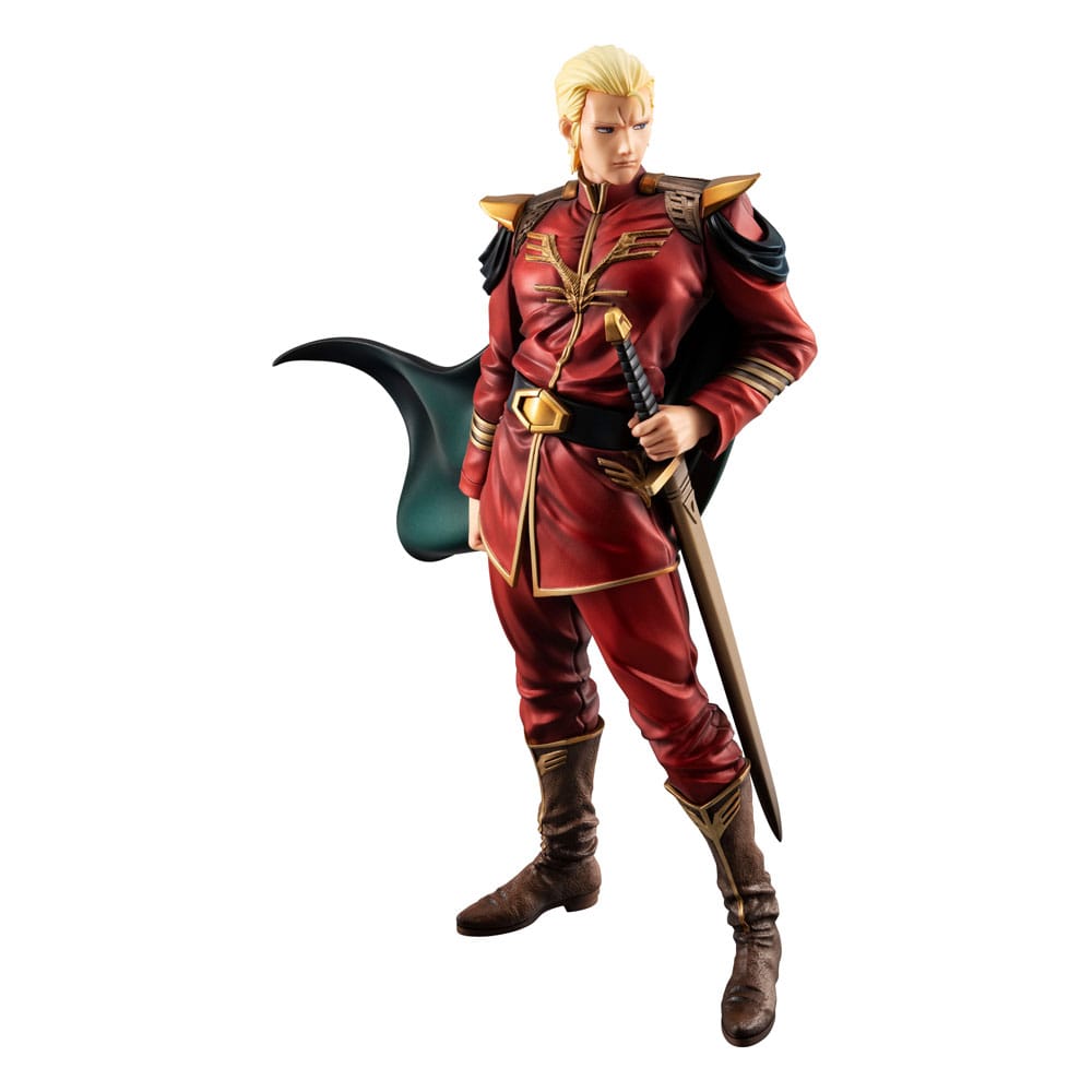 MEGAHOUSE Mobile Suit Gundam GGG Statue - Char´s Counterattack: General Char Aznable 22 cm