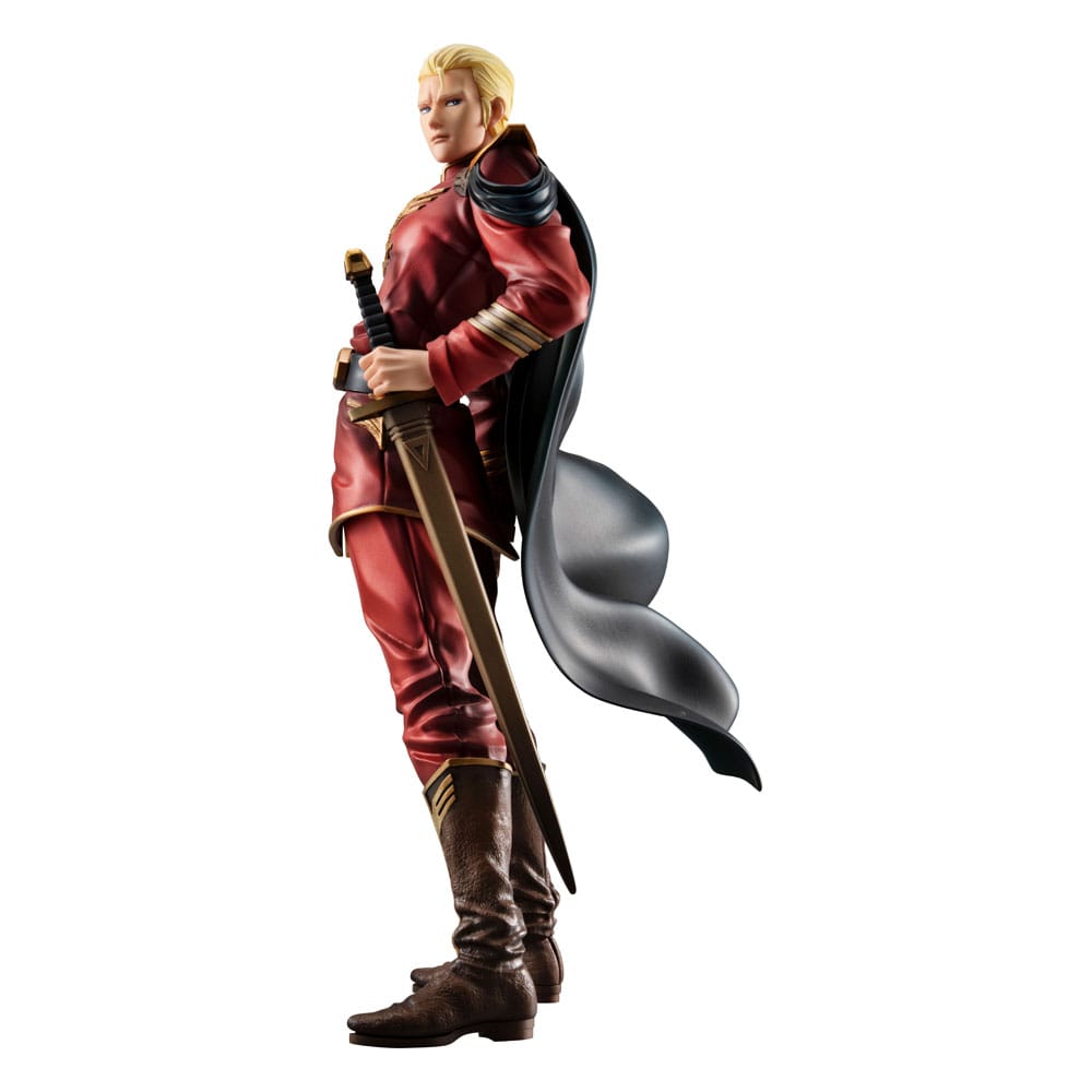 MEGAHOUSE Mobile Suit Gundam GGG Statue - Char´s Counterattack: General Char Aznable 22 cm - immagine 5