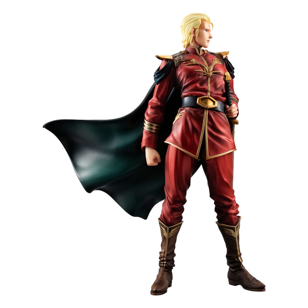MEGAHOUSE Mobile Suit Gundam GGG Statue - Char´s Counterattack: General Char Aznable 22 cm - immagine 8