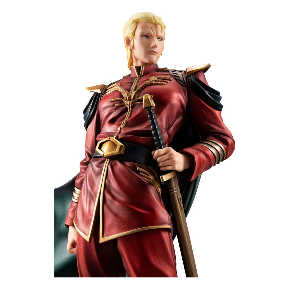 MEGAHOUSE Mobile Suit Gundam GGG Statue - Char´s Counterattack: General Char Aznable 22 cm - immagine 9