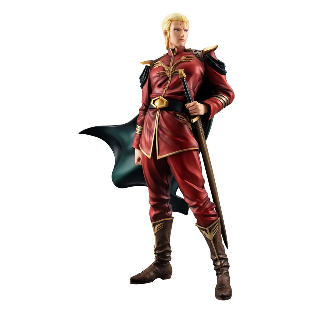 MEGAHOUSE Mobile Suit Gundam GGG Statue - Char´s Counterattack: General Char Aznable 22 cm - immagine 11