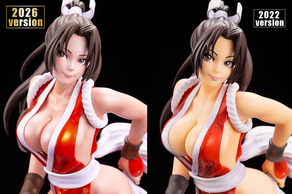 KOTOBUKIYA The King of Fighters '98 Bishoujo PVC Statue 1/7 - SNK Mai Shiranui EX 21 cm - immagine 10