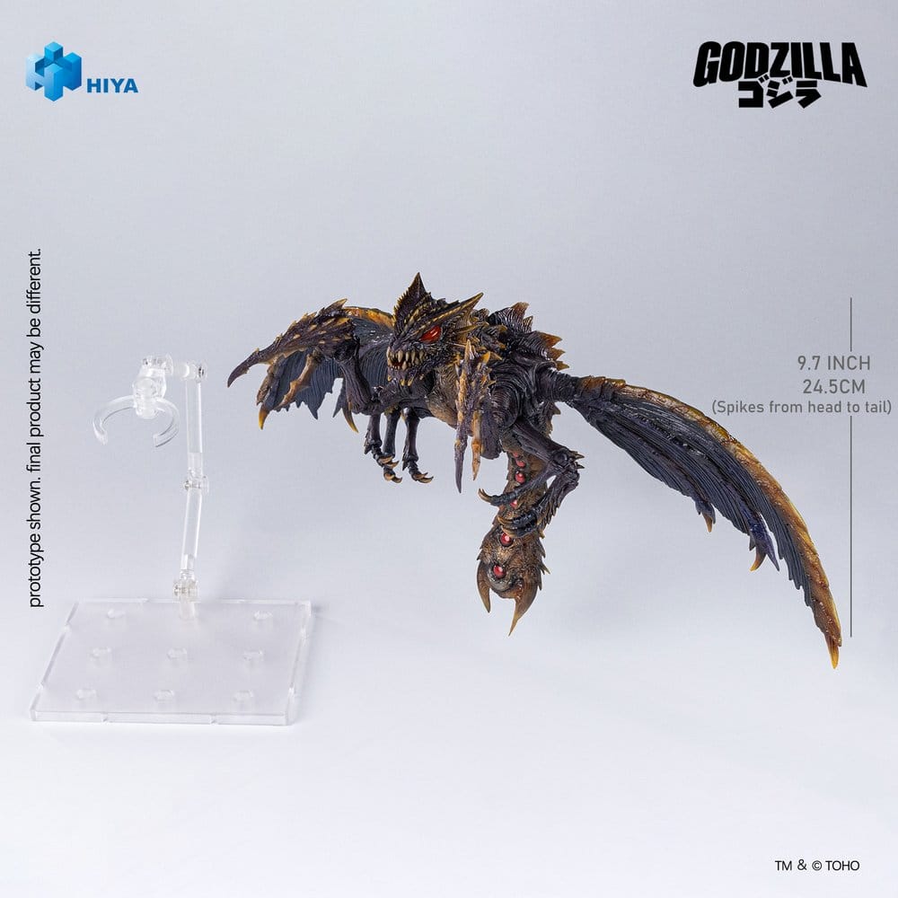 HIYA TOYS Godzilla (2000) vs. Megaguirus Exquisite Basic Series Action Figure - Megaguirus 25 cm - immagine 2