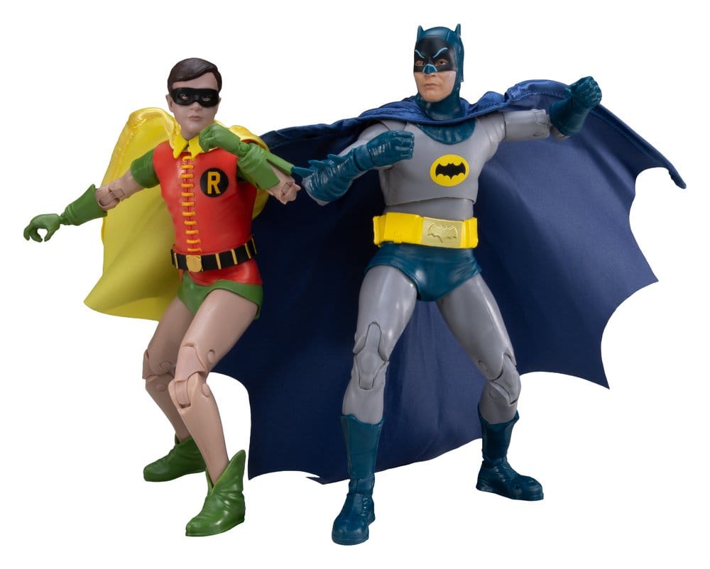 McFarlane Toys - Batman Classic TV Series DC Multiverse McFarlane Collector Edition Action Figure 2-Pack - Batman and Robin 18 cm - immagine 2