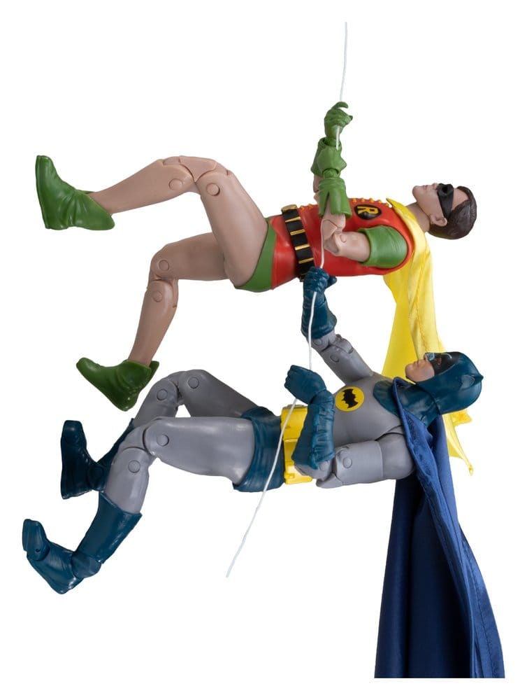 McFarlane Toys - Batman Classic TV Series DC Multiverse McFarlane Collector Edition Action Figure 2-Pack - Batman and Robin 18 cm - immagine 4