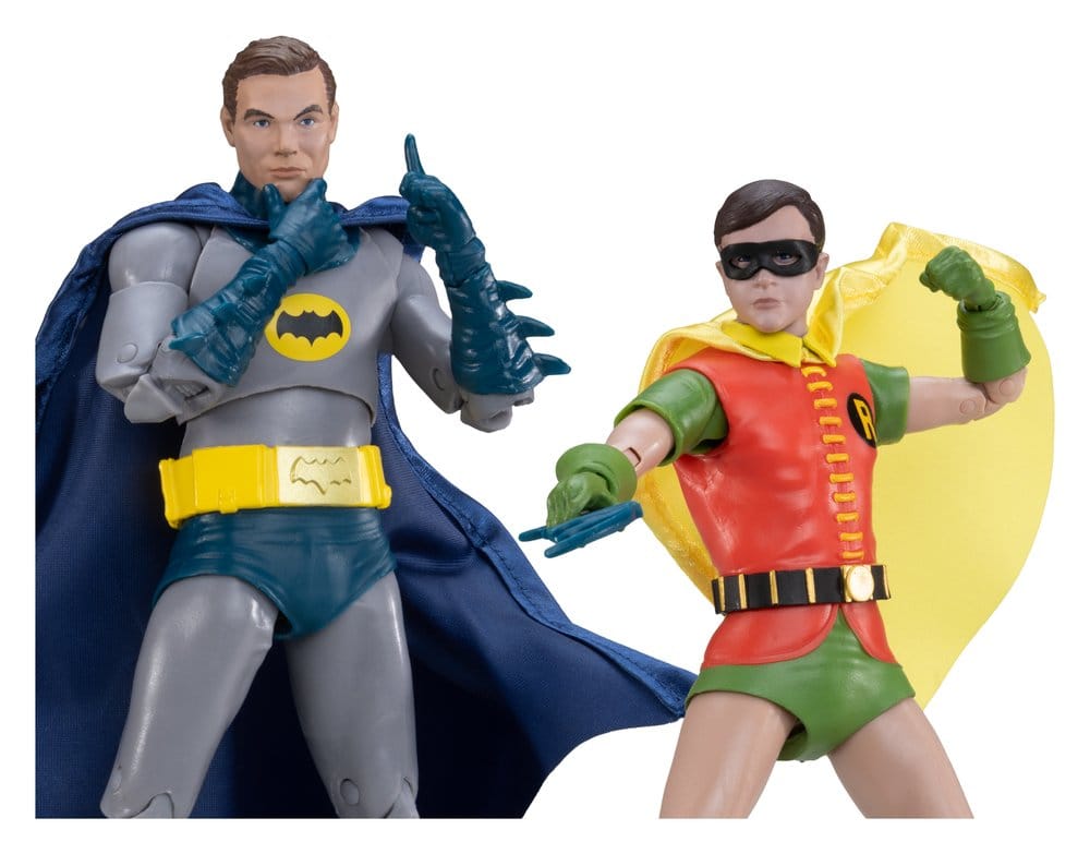 McFarlane Toys - Batman Classic TV Series DC Multiverse McFarlane Collector Edition Action Figure 2-Pack - Batman and Robin 18 cm - immagine 5
