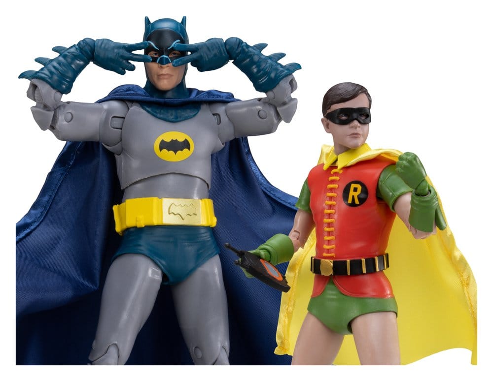 McFarlane Toys - Batman Classic TV Series DC Multiverse McFarlane Collector Edition Action Figure 2-Pack - Batman and Robin 18 cm - immagine 6