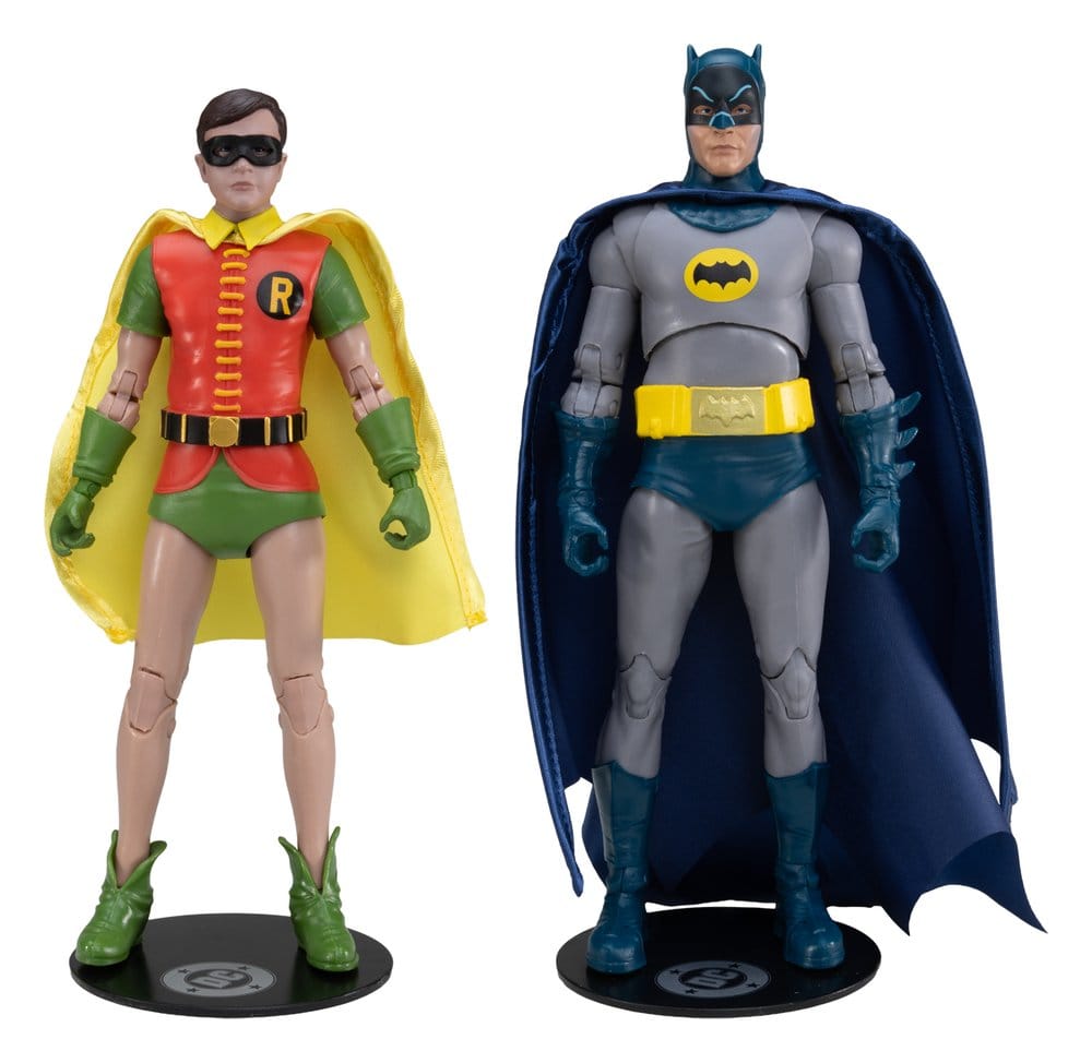 McFarlane Toys - Batman Classic TV Series DC Multiverse McFarlane Collector Edition Action Figure 2-Pack - Batman and Robin 18 cm - immagine 8
