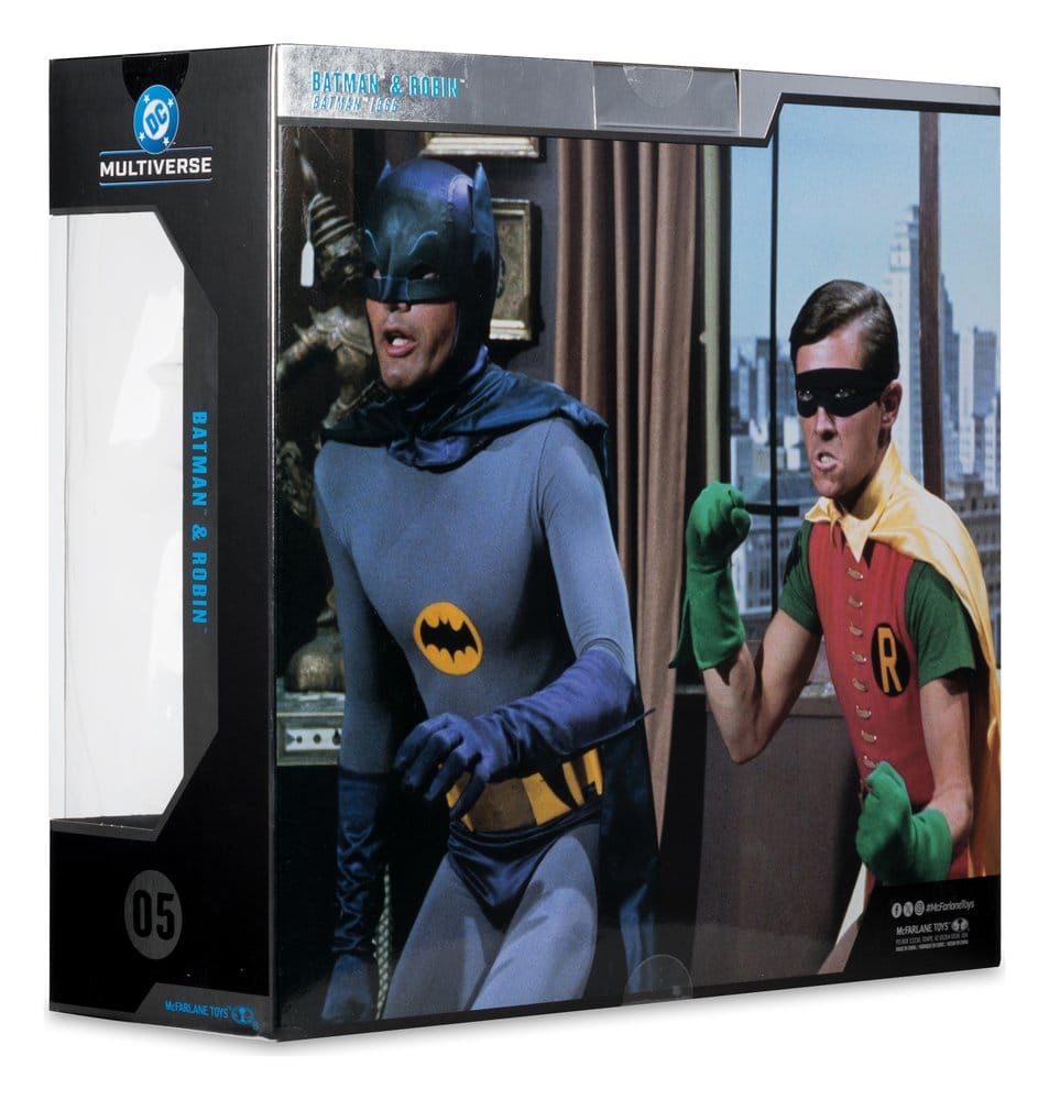 McFarlane Toys - Batman Classic TV Series DC Multiverse McFarlane Collector Edition Action Figure 2-Pack - Batman and Robin 18 cm - immagine 12